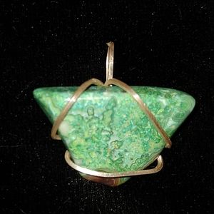 Green Necklace Pendant